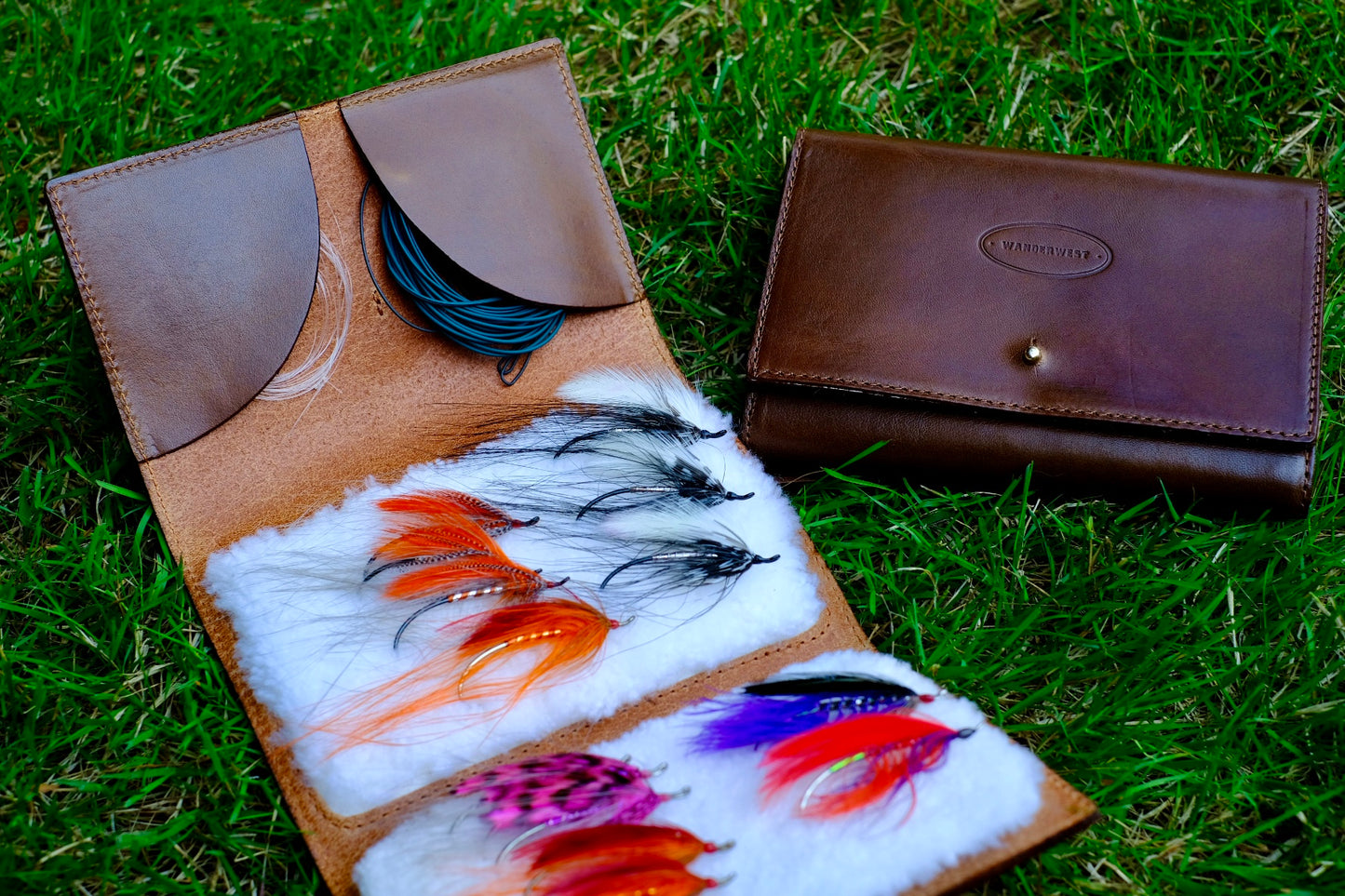 FLY WALLET with Button Stud