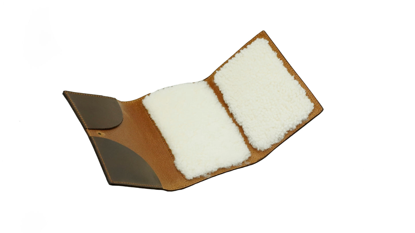 FLY WALLET with Button Stud