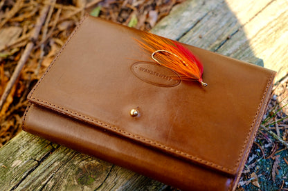 FLY WALLET  with Button Stud